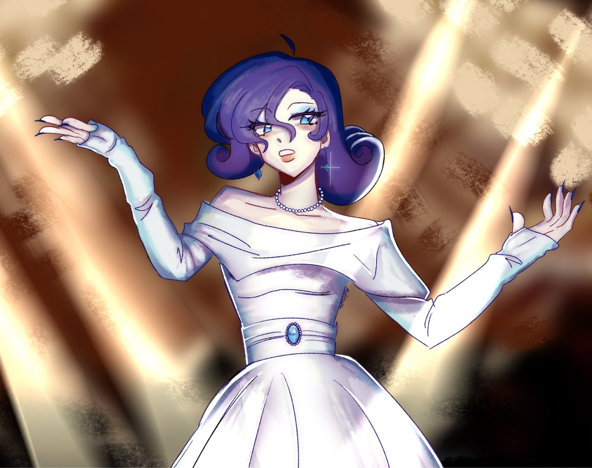 MintyMei's tweet photo. Rarity from My Little Pony #mlp #mlpfanart #art https://t.co/iWUUWNWLgN