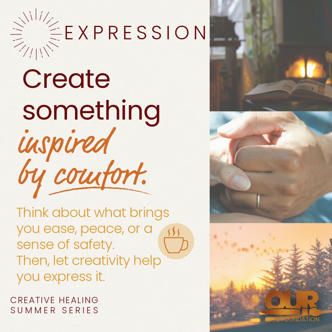 ourartsfound's tweet photo. We all find comfort in different places.
Maybe that's where expression begins.
Just begin wherever comfort meets you. 💛
#CreativeHealing #Expression https://t.co/zqc00Gerix