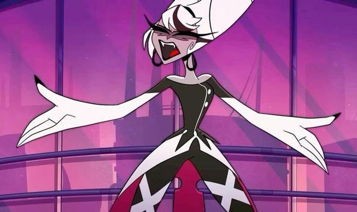Thank goodness we have Carmilla❤️ #hazbinhotel #hazbinCarmilla