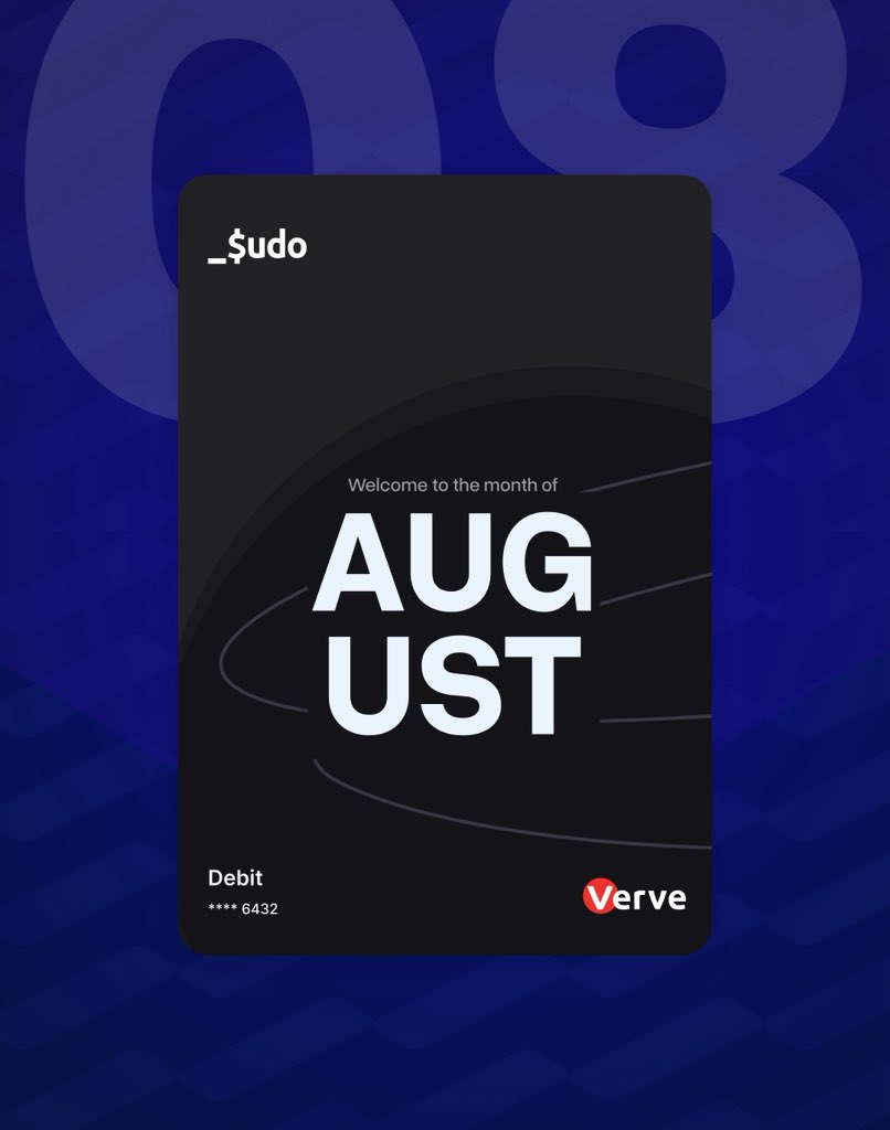 SudoAfrica's tweet photo. Welcome to August!
Happy new month 🤍

#august2026 https://t.co/R38Q06h3aU