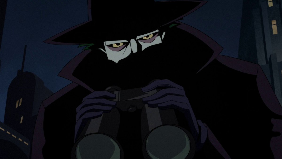 DCVers0's tweet photo. Para mim, Matthew Needham inegavelmente entregou das interpretações mais diferentes e perturbadoras do Coringa dos últimos anos em #Batman: Caped Crusader

Em vez do clássico Joker caótico e sorridente, essa versão aposta em uma frieza muito calculista, transformando cada fala e cada silêncio em algo inquietante

O sotaque alemão reforça essa identidade única, enquanto sua presença séria e intimidadora faz deste Coringa uma ameaça imprevisível e muito bem construída, eu amei cada momento do vilão nesta temporada