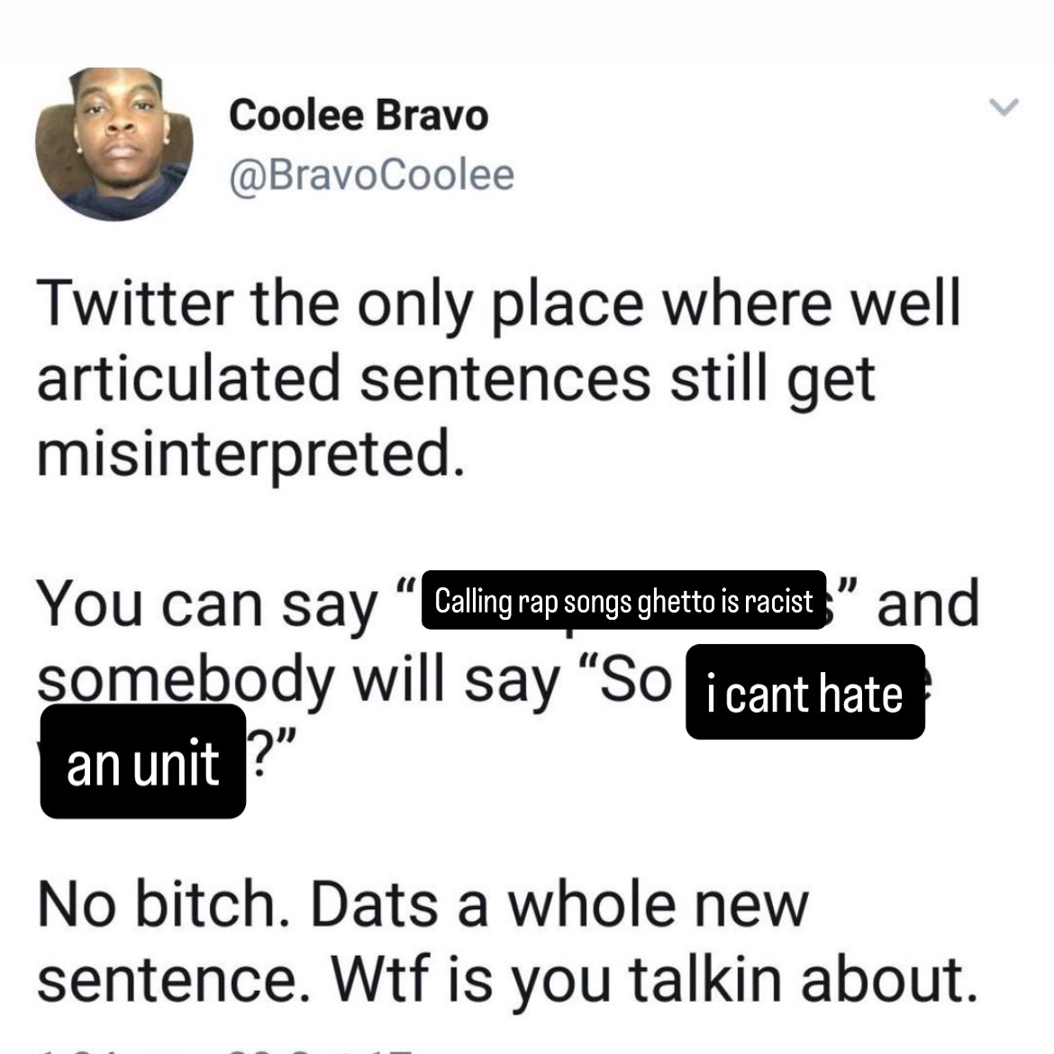 3da3da3da's tweet photo. Not gonna continue replying to qrt anymore but what was the correlation with my og tweet then? You people interact with fans to say unrelated things and get surprised nobody takes you seriously https://t.co/MAzFFDQrQp