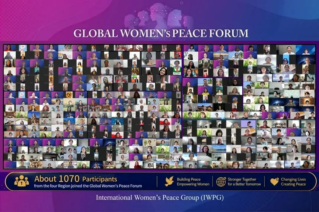 iwpg_icheon007's tweet photo. 🌍 IWPG 글로벌 여성평화포럼 성료

IWPG가 주최한 '글로벌 여성평화포럼'​이 성황리에 마무리됐습니다.
#IWPG #글로벌여성평화포럼 https://t.co/rBiNmvQJil