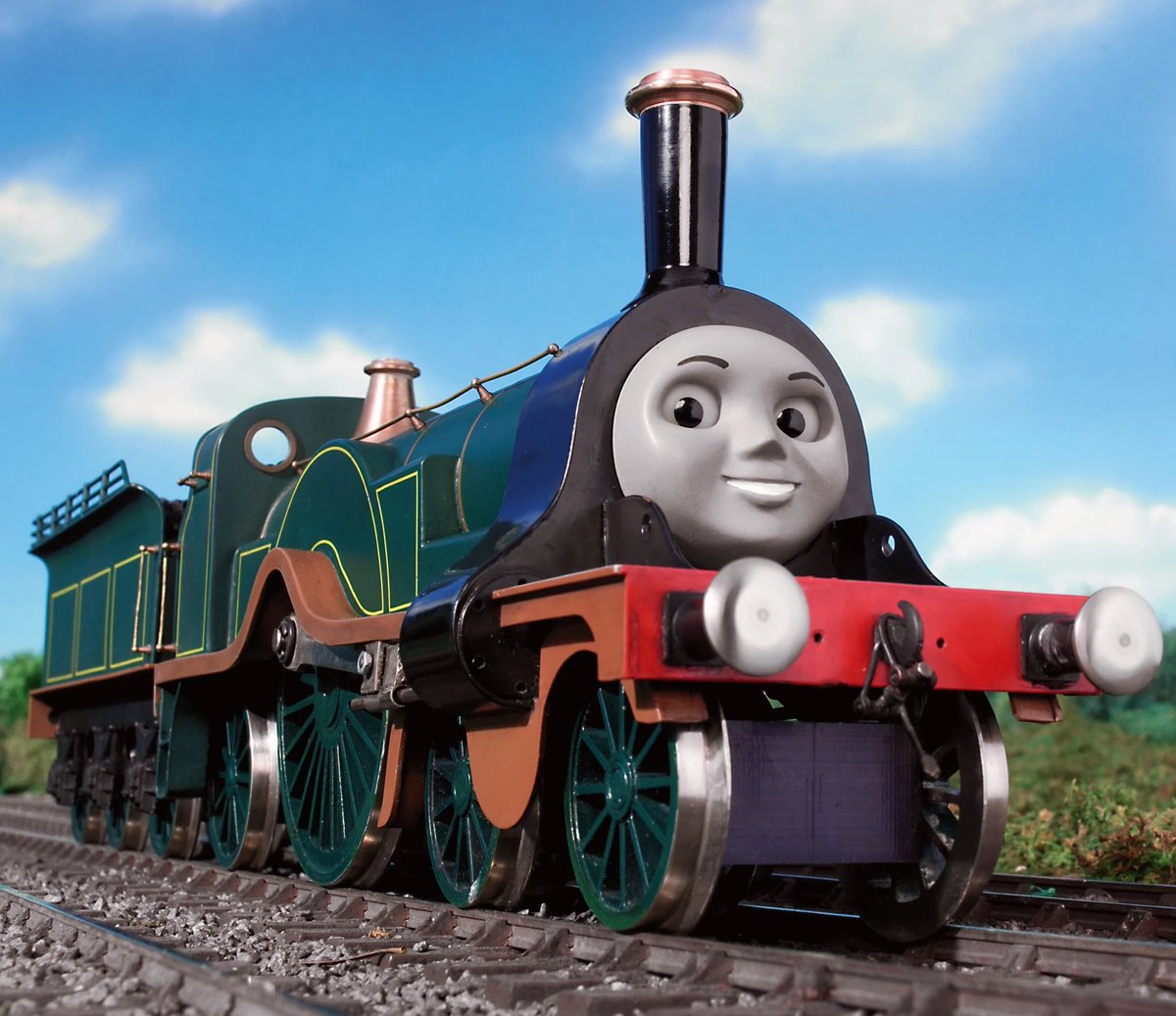 plarailfan's tweet photo. - fandom assumed she “replaced” duck and was hated for years 
- little to no fan content 
-earns a number and fans immediately discredit her 
- wasn’t given some respect until 2018
i could go on.. yall genuinely still don’t respect emily in the big 26 https://t.co/vlS3iHzBem