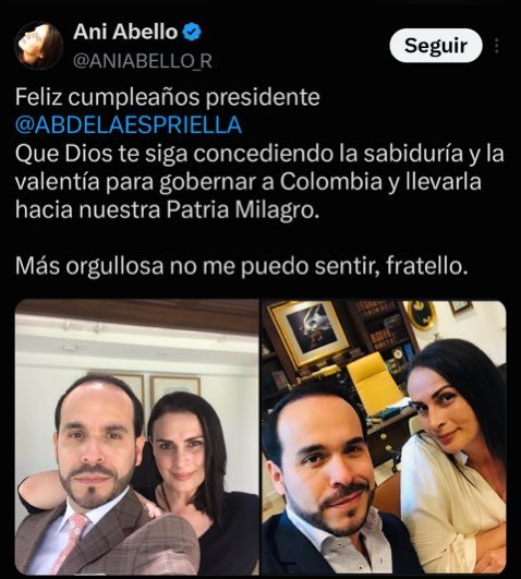 SenorCaicedo's tweet photo. Muñequito bien vestido, mariquita, ladrón, bandido le dice el Mono Abello primo de @ANIABELLO_R a @ABDELAESPRIELLA. https://t.co/du7gMVvQf4