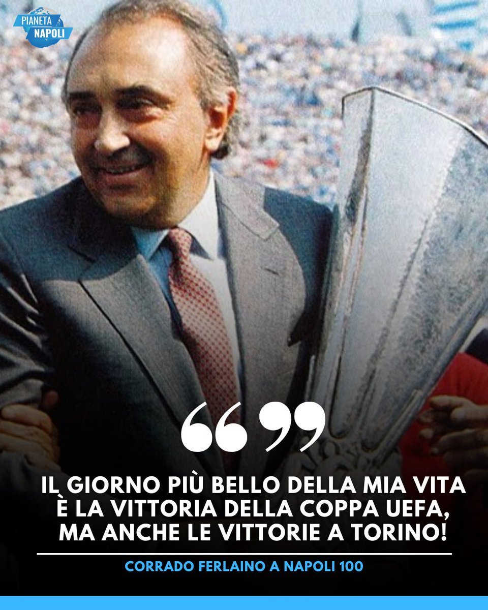 PianetaN's tweet photo. 💙1️⃣♾️ Le parole di #Ferlaino e #DeLaurentiis dal palco della festa del centenario! https://t.co/TvbCoxMVVh