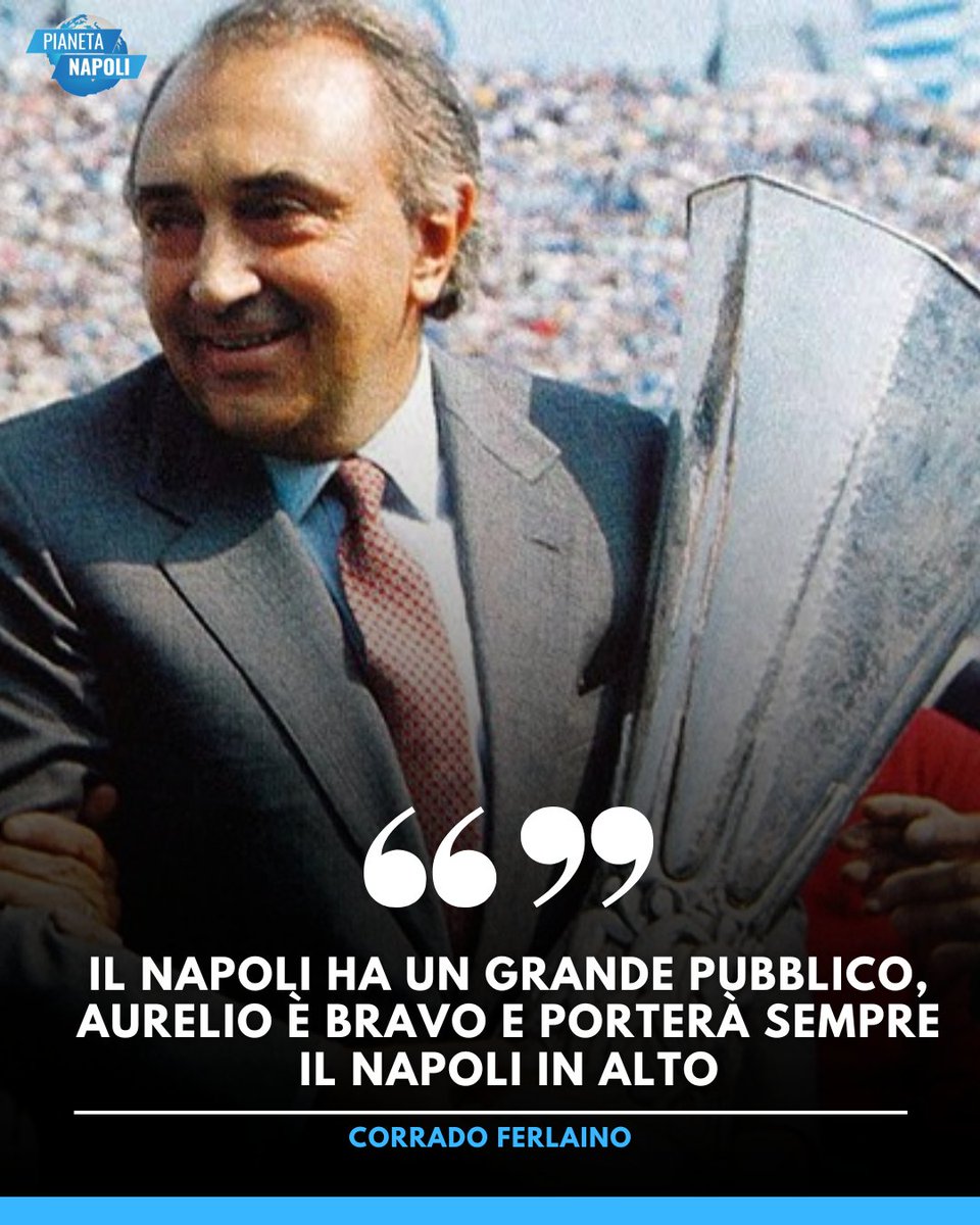 PianetaN's tweet photo. 💙1️⃣♾️ Le parole di #Ferlaino e #DeLaurentiis dal palco della festa del centenario! https://t.co/TvbCoxMVVh