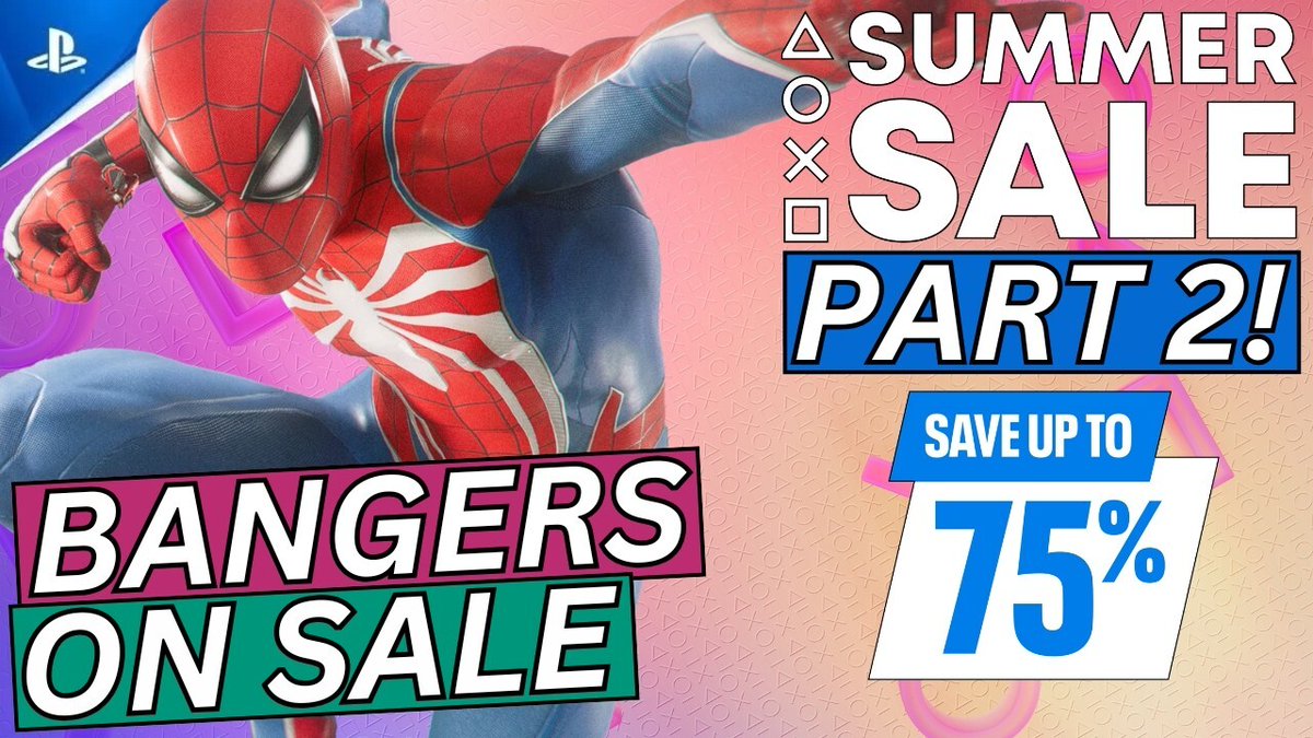 PozerMobil's tweet photo. https://t.co/1oU9o0mLDK Here's my coverage for the second half of the Summer Sale on the Playstation Store! We've got PS4 games, PS5 games, and certified Playstation Classics all on sale for deep discounts!

----------------------------------------------------------------------… https://t.co/CmayI2UTkm