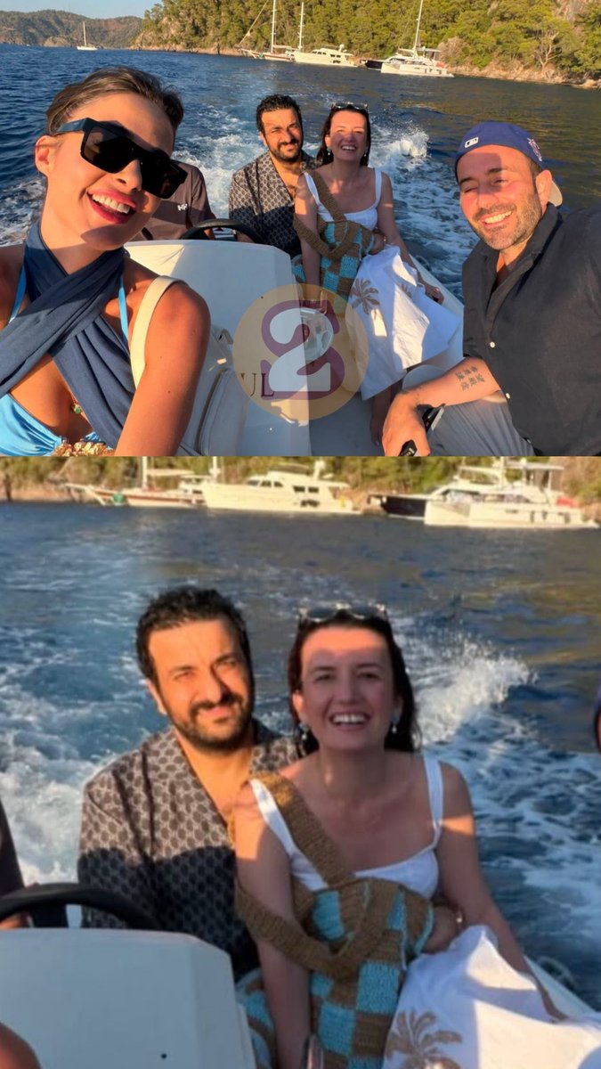 2_sayfaofficial's tweet photo. Hasan Can Kaya eşi Duygu Kaya ve yakın arkadaşları Hakan Baş ile Bensu Soral’la çıktığı tatilden kareleri paylaştı. https://t.co/ZQ7PiQpcIe