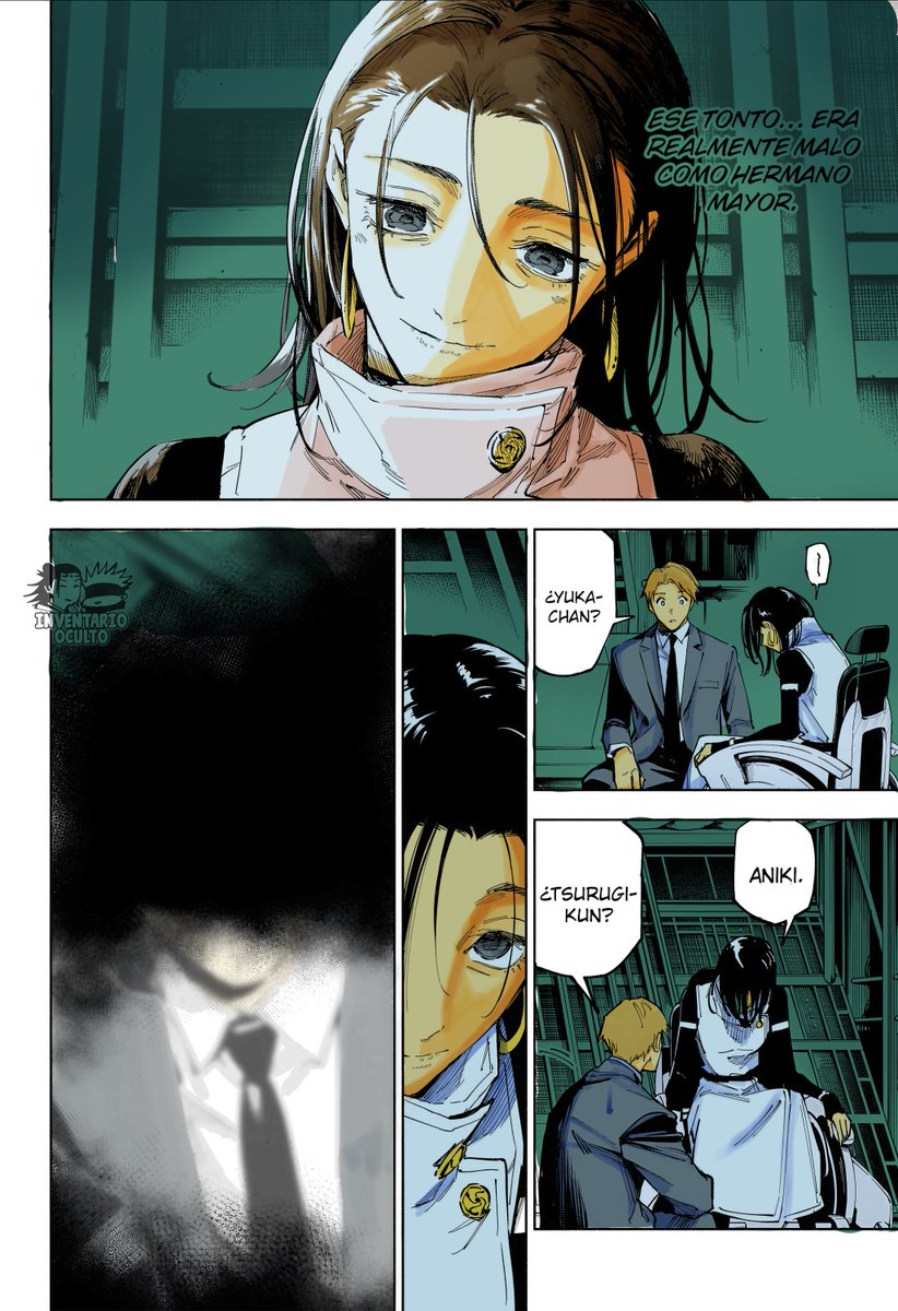 Le_Philips01's tweet photo. Jujutsu Kaisen Modulo Capitulo 15: "Una Técnica Prohibida ha sido Usada" A Color https://t.co/9eZ1n21ioL