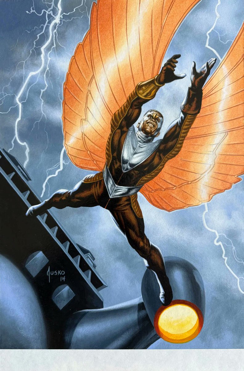 iamluke85's tweet photo. #falcon artwork by #joejusko https://t.co/L5S8lGEzpZ