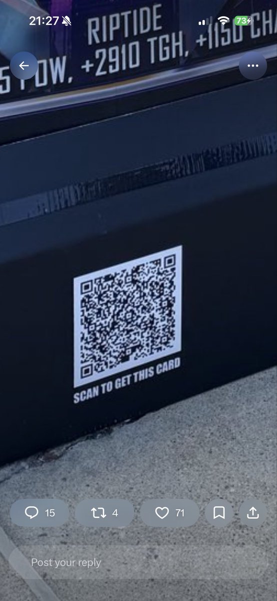 TheCommunity26's tweet photo. Free QR code for a SUMMERSLAM RHEA RIPLEY and Throwback Rhea Cards! 
#WWESuperCard https://t.co/Sa4Nl6MoSD