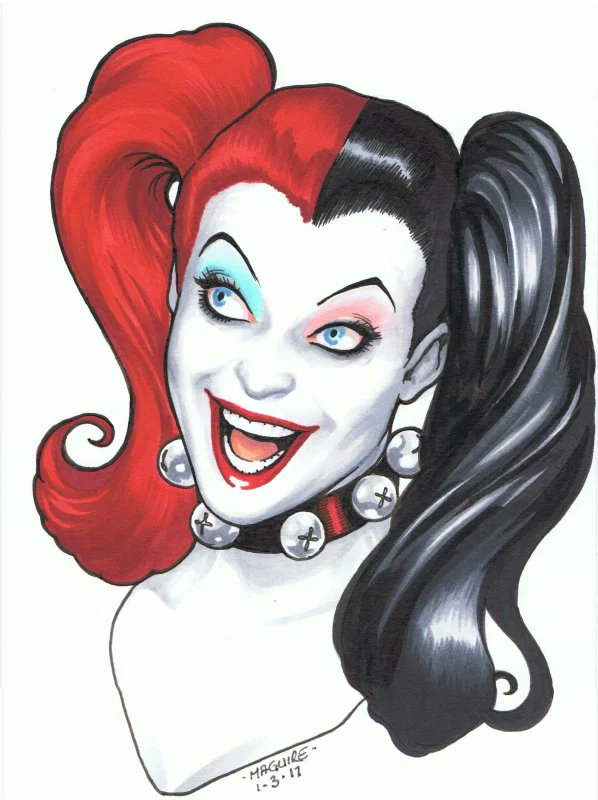 iamluke85's tweet photo. #HarleyQuinn artwork by #kevinmaguire https://t.co/4kvItPLlbJ