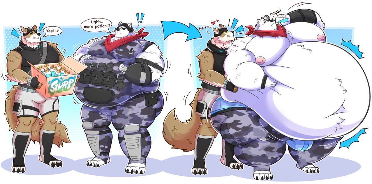 _dennyy_'s tweet photo. fan-art of Wendell and Polar Patroller :3 (part 1) https://t.co/v3MI6bpmSc