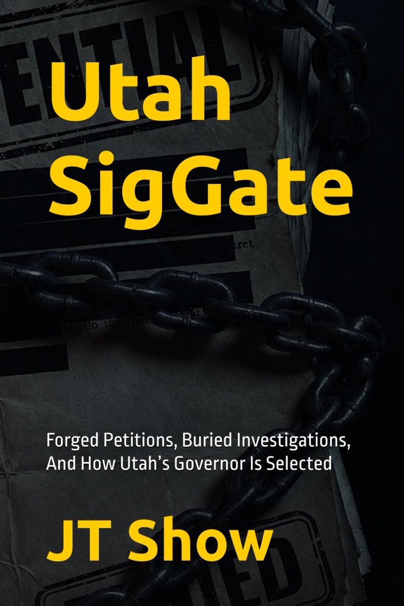 TheJTShow2024's tweet photo. @glennbeck I agree. Get this book about government corruption in Utah. All claims are documented by the government. https://t.co/3OZOycSyOW