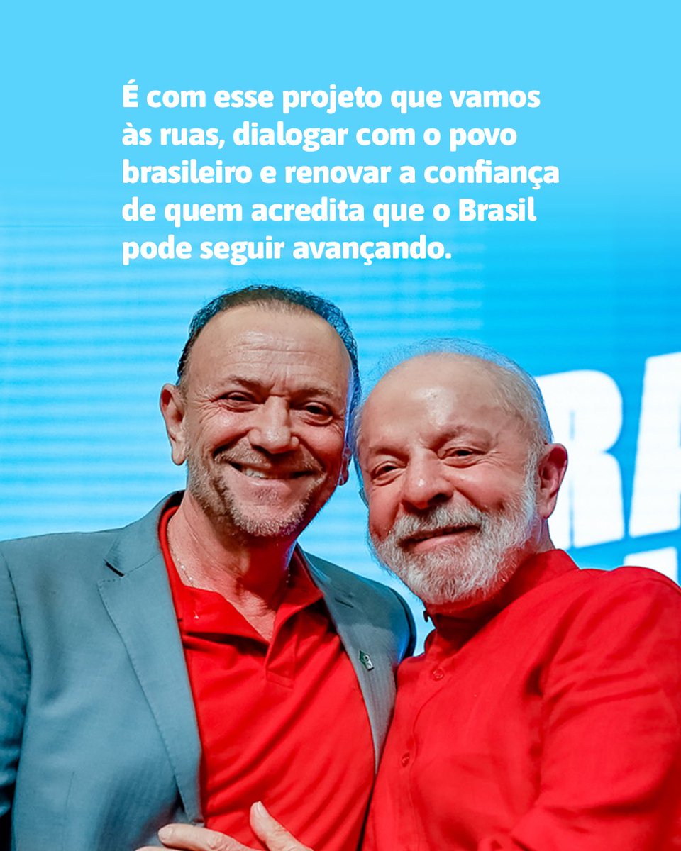 edinhosilva's tweet photo. Amanhã será um dia histórico para o PT e para o Brasil! https://t.co/f0REAFvski