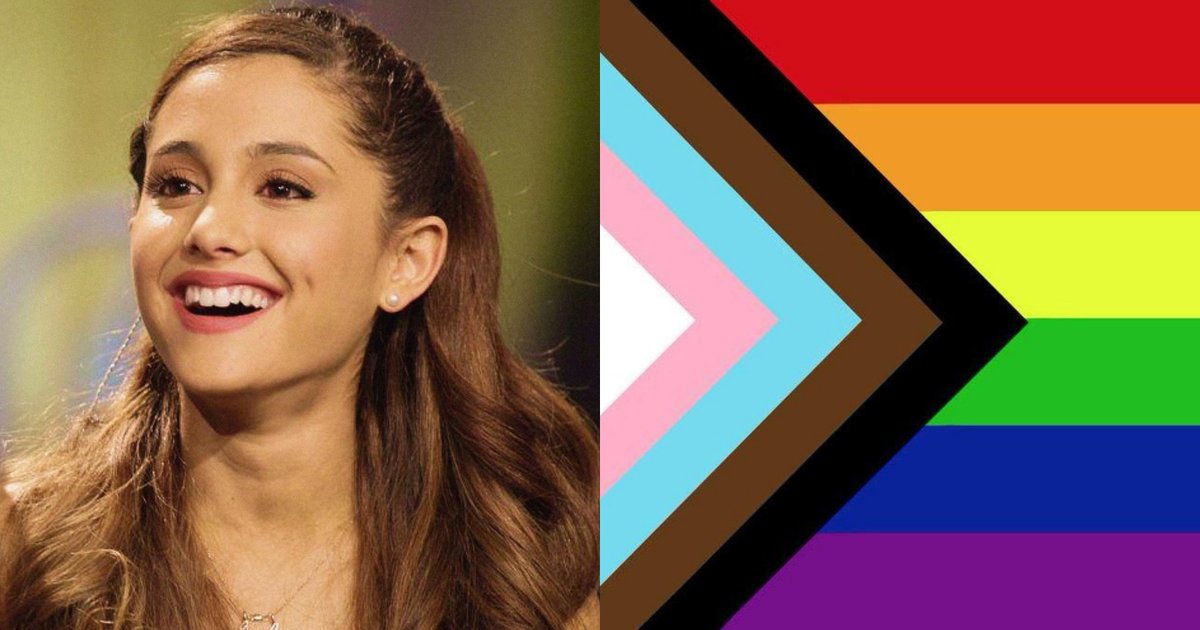 DemzDeliver's tweet photo. 🚨 Ariana Grande launches new foundation to protect LGBTQ+ people as Trump eliminates protections. https://t.co/nAT2R8M0ls
