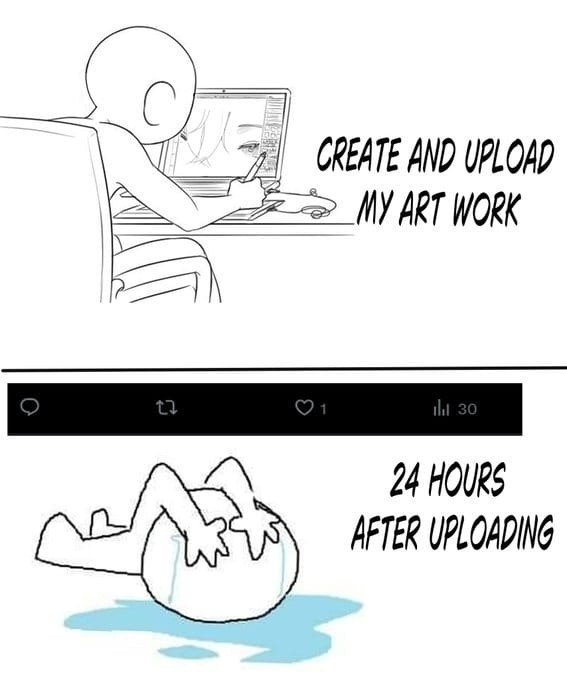 Rubey_vtubbb's tweet photo. Sometimes I wonder does the algorithm just not like me?

Do you guys ever feel this too? (T_T) Let me know in the comments 💬

#artmoots #ArtistOnTwitter #Vtubers https://t.co/cWeQX0o6fw