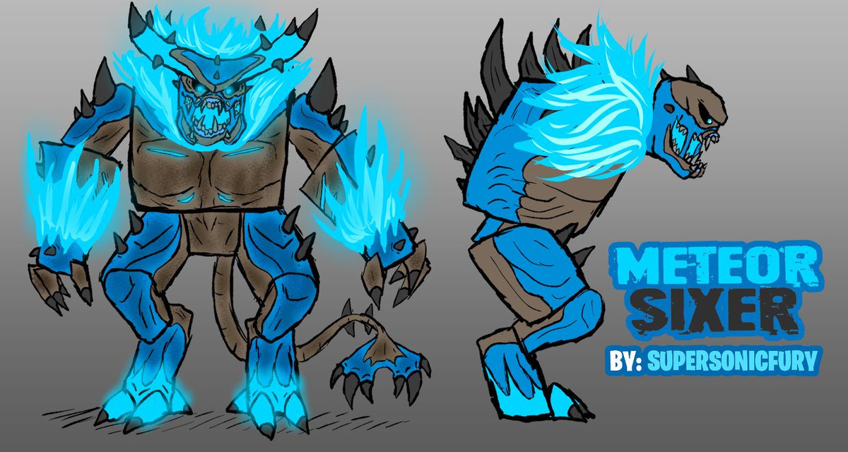 SonicFuryYT's tweet photo. Meteor Guest 666 Skin Concept for #Forsaken #Forsakenfanart https://t.co/GegdEIdxoa