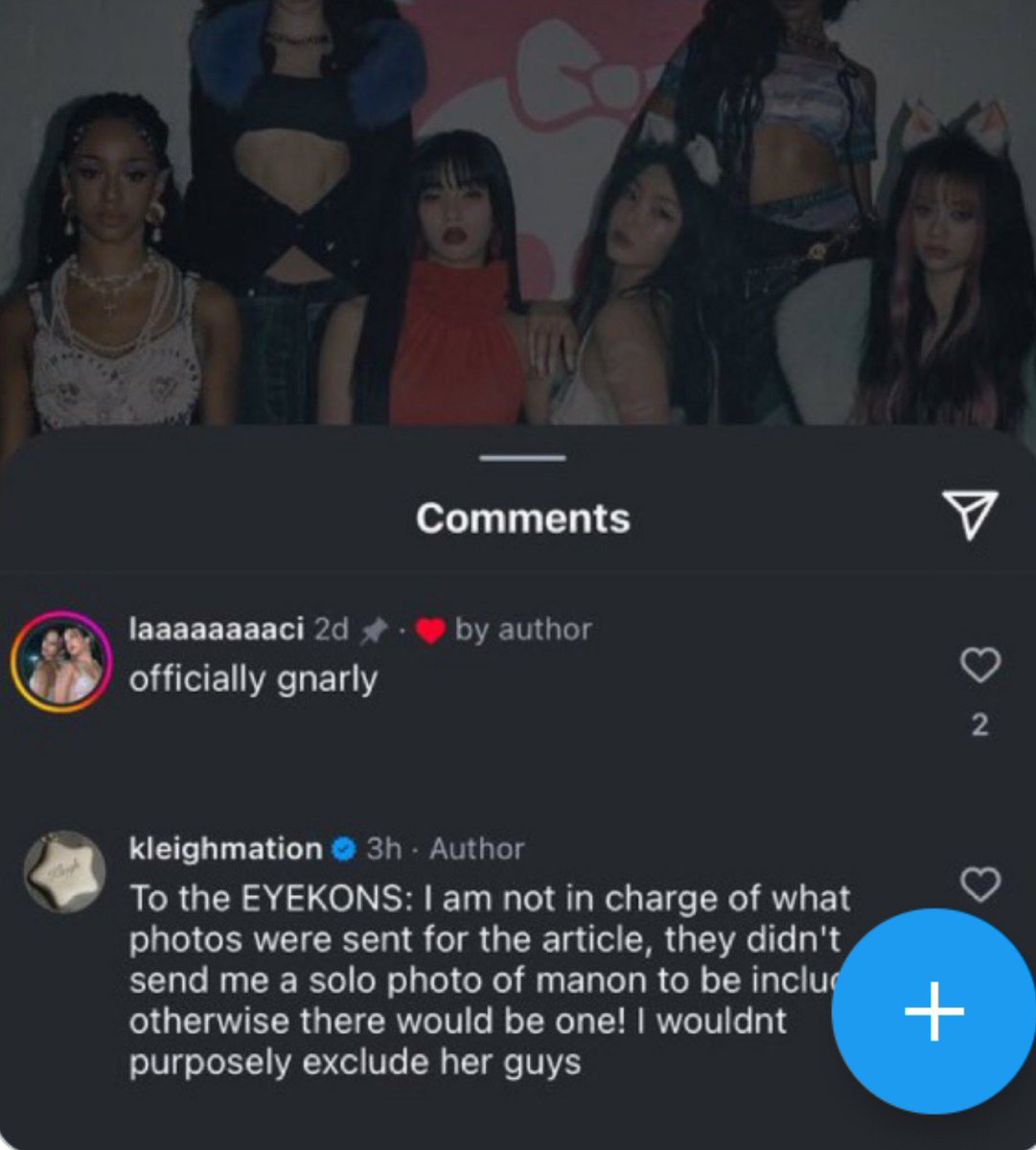 manon_archive's tweet photo. Last year today,the Editor of HybeBae in charge of posting the Monster High pictures, admitted that Hybe X Geffen sent solo pics to be posted for all members except for Manon.

Today Manon is on a forced hiatus since February 20th,the company as yet to address the issue. https://t.co/2xpPbAKyqa