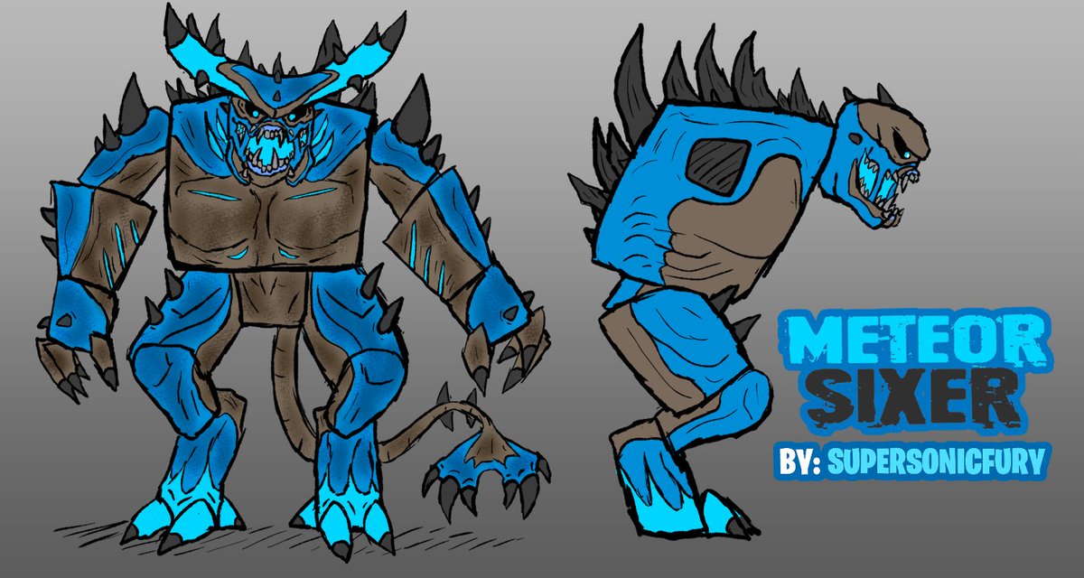 SonicFuryYT's tweet photo. Meteor Guest 666 Skin Concept for #Forsaken #Forsakenfanart https://t.co/GegdEIdxoa