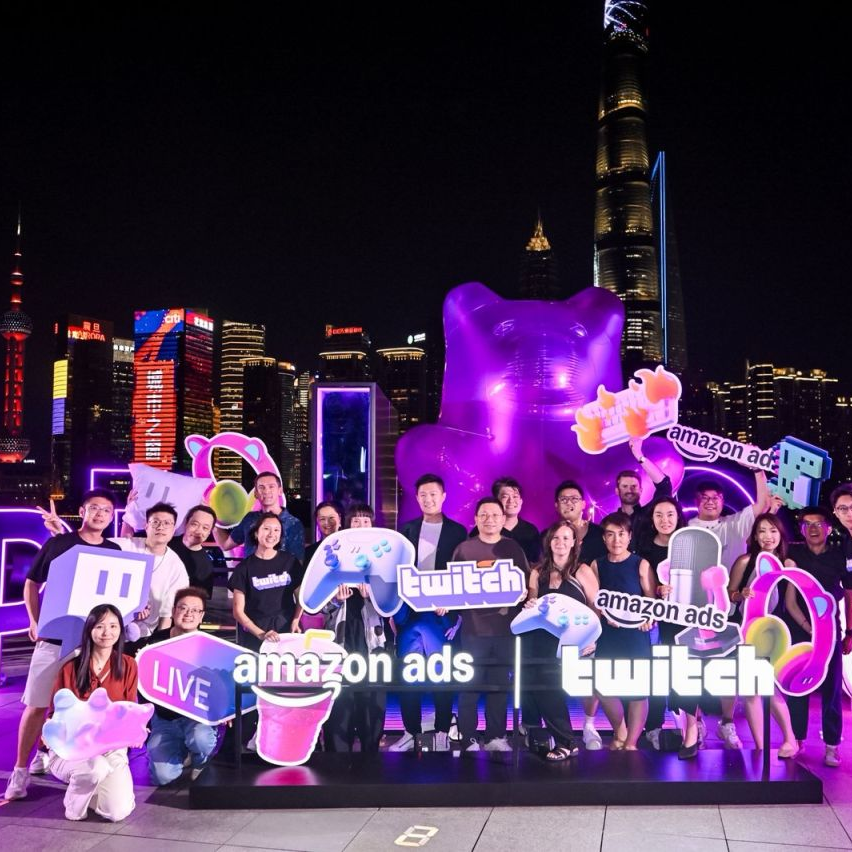 zachbussey's tweet photo. Amazon Ads + Twitch were in Shanghai this week to connect with agencies/game devs/publishers. 

Chinese-language content on Twitch was watched for 460M hours over the last 365 days via Sullygnome.

China has had Twitch blocked since 2018. https://t.co/ccXiO2ZfET