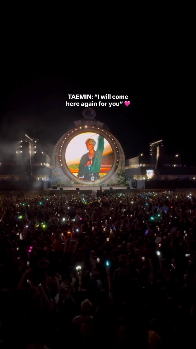 Tmbl13's tweet photo. 중계볼때 ill come here again ill 할때는 몰랐는데 탬니는 무대에서 7만 인파 보고있었을거아냐  하 🥹🥹 https://t.co/lzhJA2PoS1