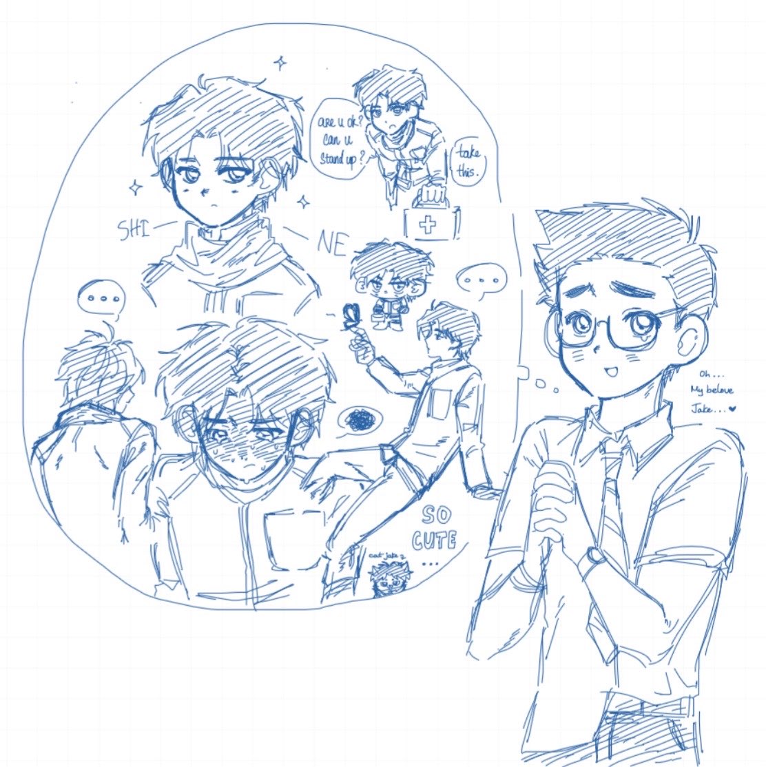 shioh4ru's tweet photo. #dbd #dwightfairfield #jakepark #dwake
haven’t drawn on whiteboard for a long time 💦 https://t.co/mpFYxUbqu6