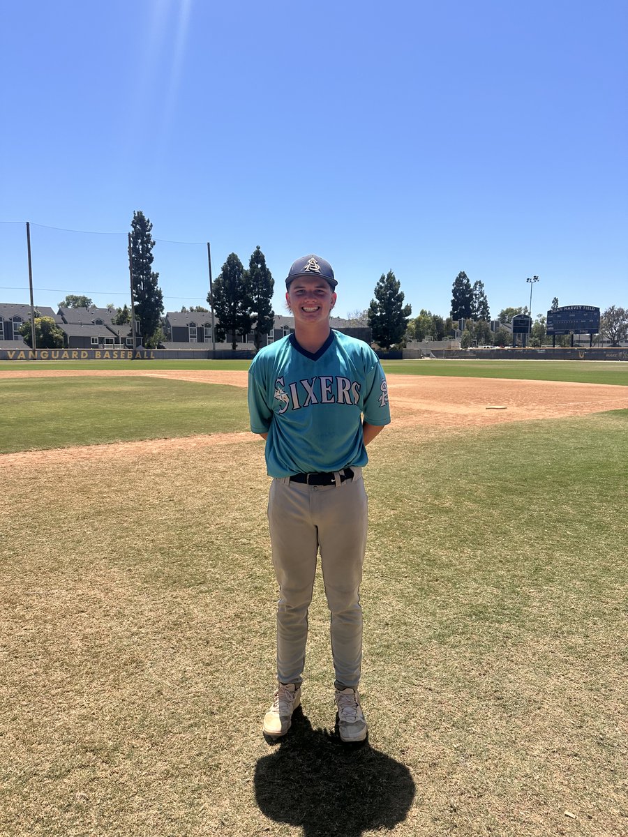 FiveToolCA's tweet photo. #FiveToolWestWS F: @66erbaseball 9, PFA California 4
PoG: Manny Hernandez 3-3, RBI
Pitcher of the Game: Jake hunter 6 IP, 3K https://t.co/pyLmBUGT3R