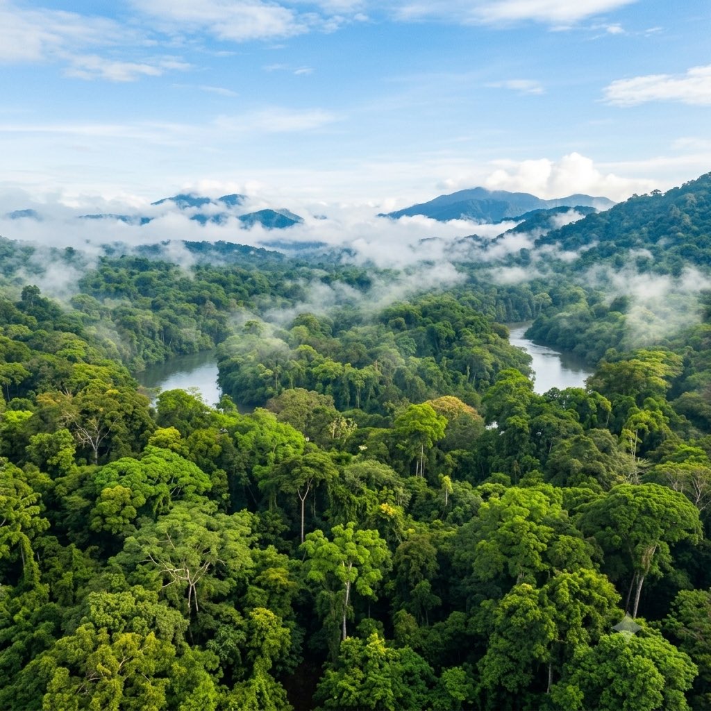 earthcurated's tweet photo. Archaeologists have officially discovered a massive, completely lost ancient civilization hidden deep beneath the Amazon rainforest using advanced LiDAR laser technology. A sprawling, pre-Columbian network of cities that completely rewrites human history. https://t.co/rFgUhosIbk