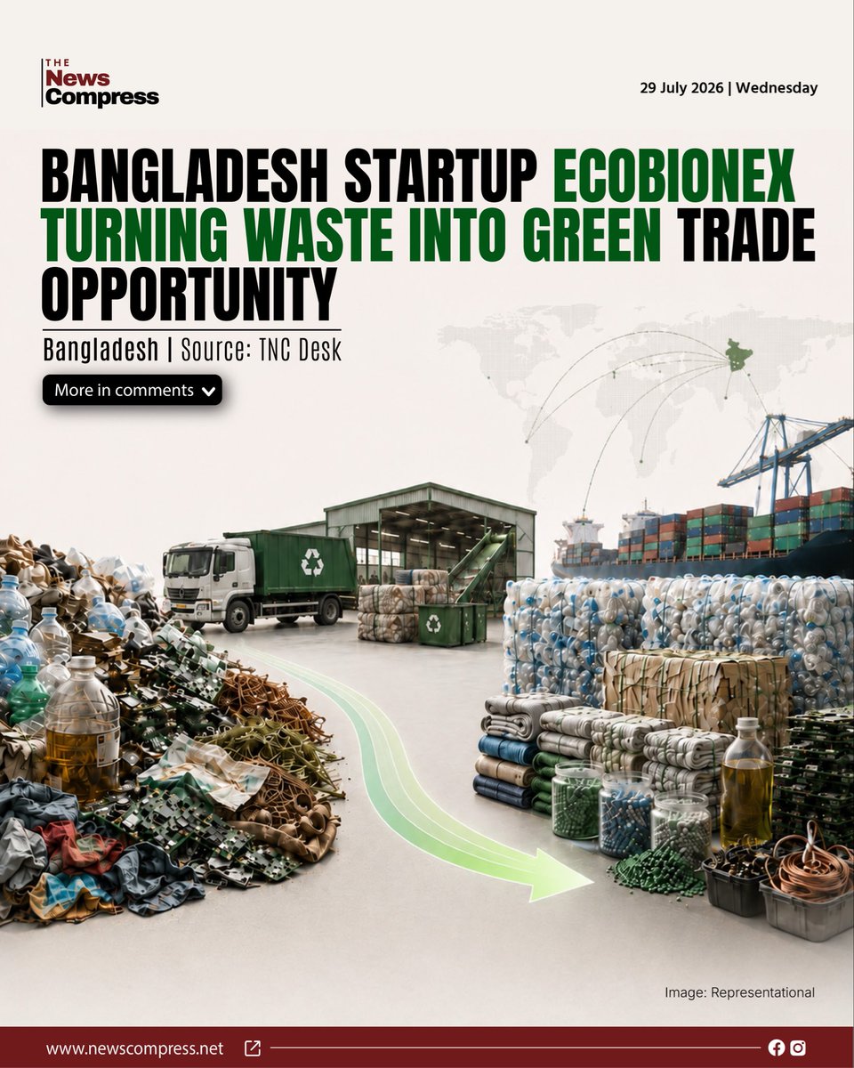 shitavahmed's tweet photo. ECOBIONEX's work has been featured by The News Compress . Every milestone inspires us to innovate, create impact and strive for excellence.

Full article link: Read More: https://t.co/OJf4T3DWUi https://t.co/JBbZI2sZHA