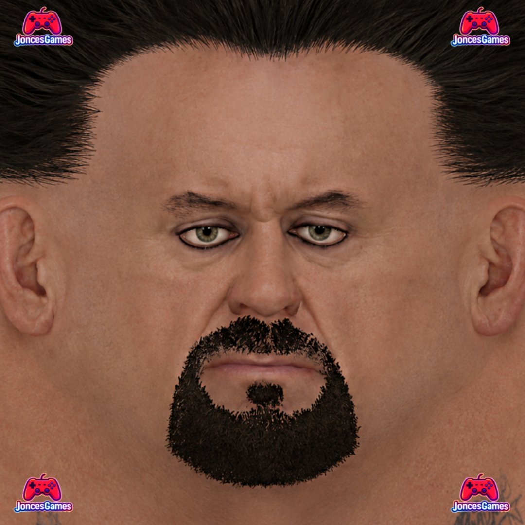 joncesgames's tweet photo. The Undertaker face texture #WWE2K26 #facetexture https://t.co/zdGSdo0YeT
