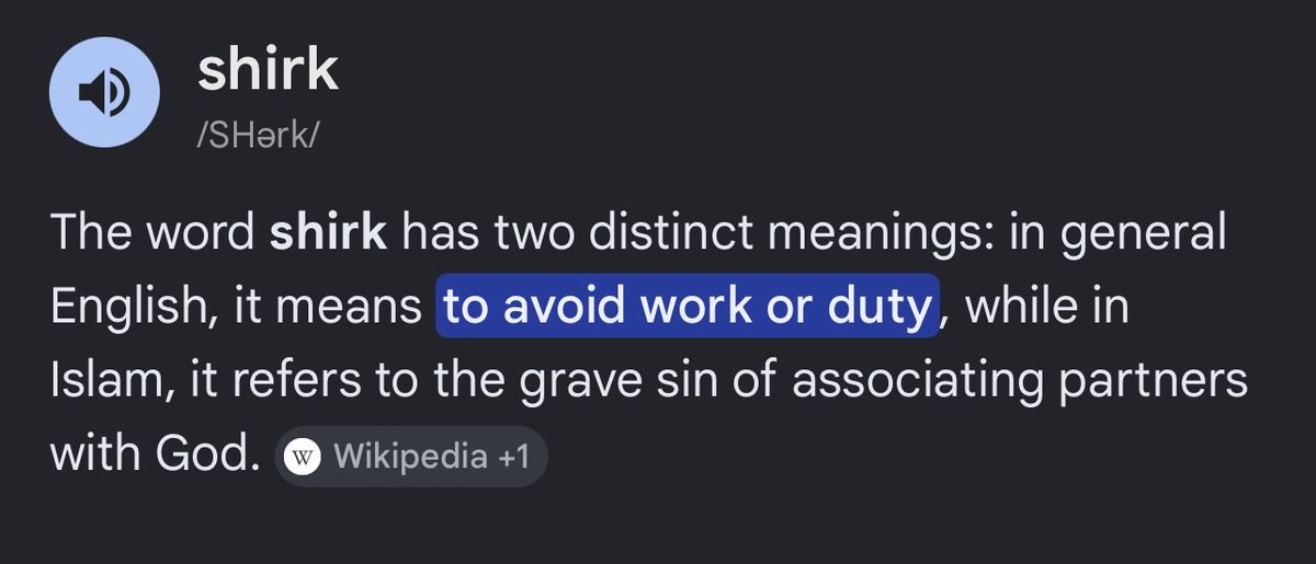 BoofBoyDC's tweet photo. @othmaanX @GodLogic_GL No one needs to but you did? So I can’t trust you to track or intellectually know the difference between shirk and kufr in your own religion. Nowhere in this definition do you see committing shirk is Accidentally or tounge slipping partners with Allah. Didn’t understand the topic https://t.co/qNm0Dpjwwy