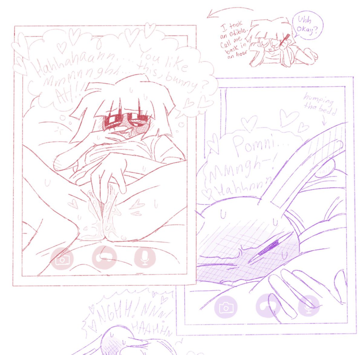 lenalovebugg's tweet photo. did someone order funbun phone sex + intox play

#funnybunny #tadcnsfw #genitalcircus https://t.co/TXatFuNilH
