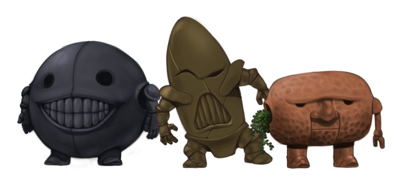 Artrextino_'s tweet photo. Little creatures called "Metalings" https://t.co/NI3EJyGgou