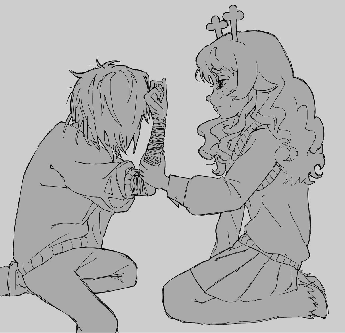 softngentle__'s tweet photo. tw: sh #kriselle #deltarune https://t.co/ut3Xqmzrdd