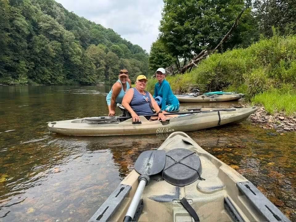 sistersonthefly's tweet photo. North Carolina Sisters on the Fly being river rats. So much fun! And yes, we have a patch for that! #sistersonthefly #thelargestwomensoutdooradventuregroup #jointhefun https://t.co/qT1FS2nad8