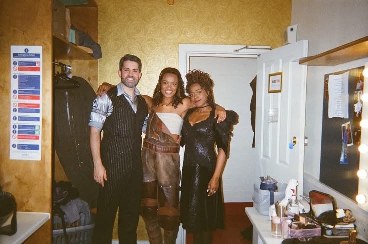 htownarchive's tweet photo. christopher short, madeline charlemagne and lauren azania (west end, 2024) https://t.co/WbMTb5w5L4