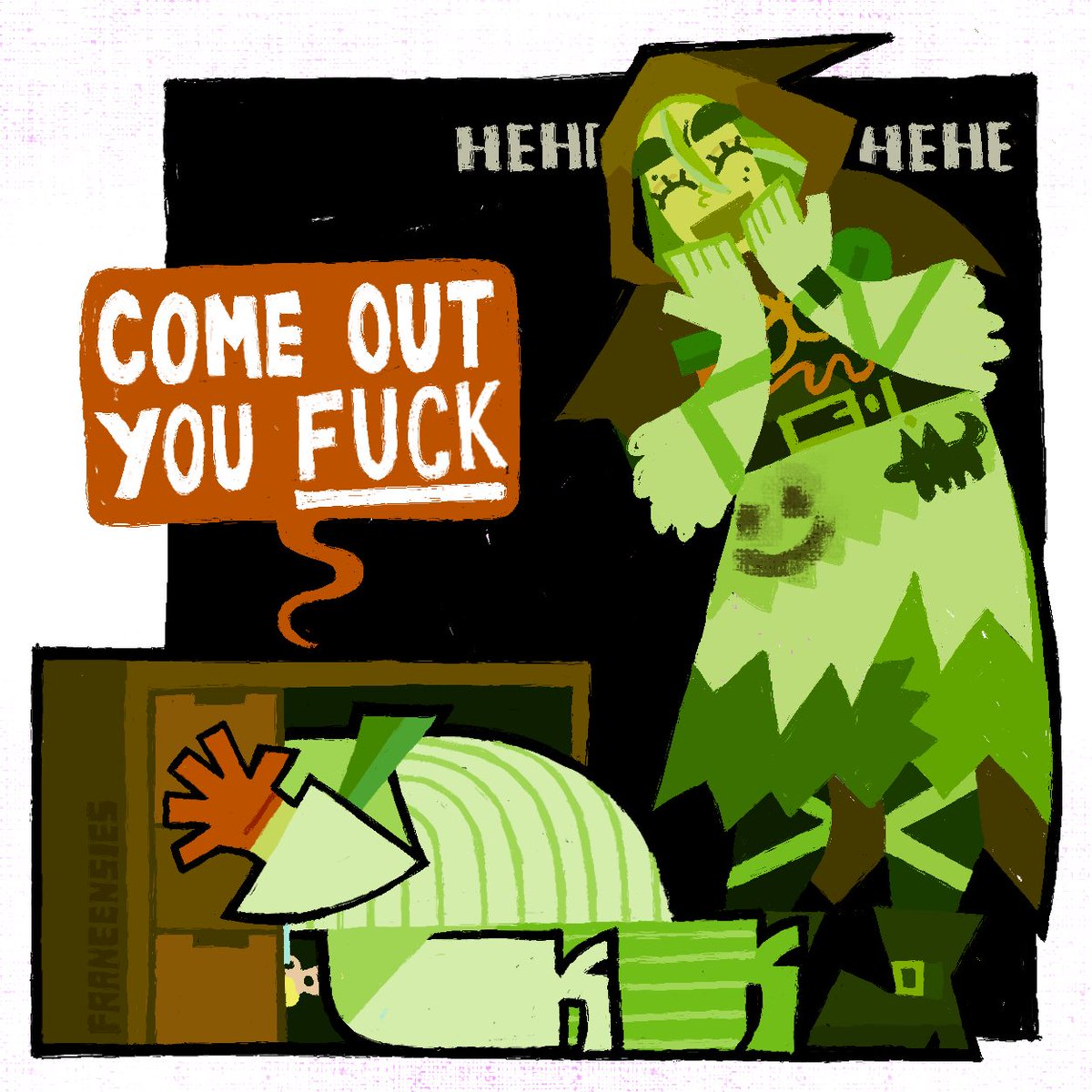 franeensies's tweet photo. thats not where shes hiding, silly !!! #outlasttrials #francobarbi #oc https://t.co/kop2DOOqdu