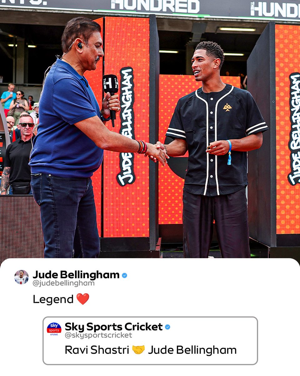 SkyCricket's tweet photo. Game recognises game ❤️ https://t.co/zNH5I2t5L1