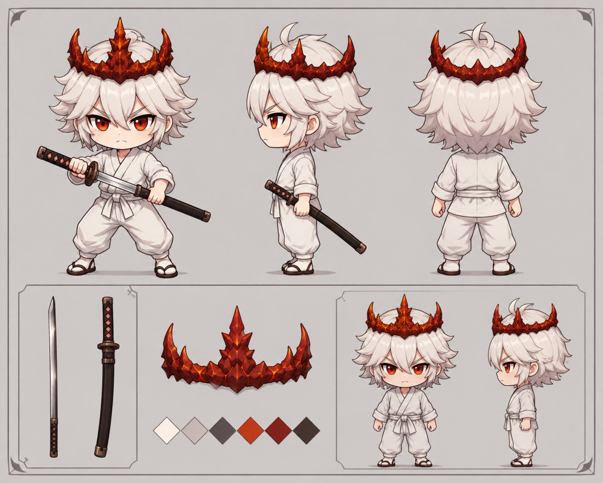 ZaylaVt's tweet photo. Meet my chibi self! ⚔️
Big thanks to my artist for the amazing work.

#VTuber #ENVtuber https://t.co/mgUtY0wFiA