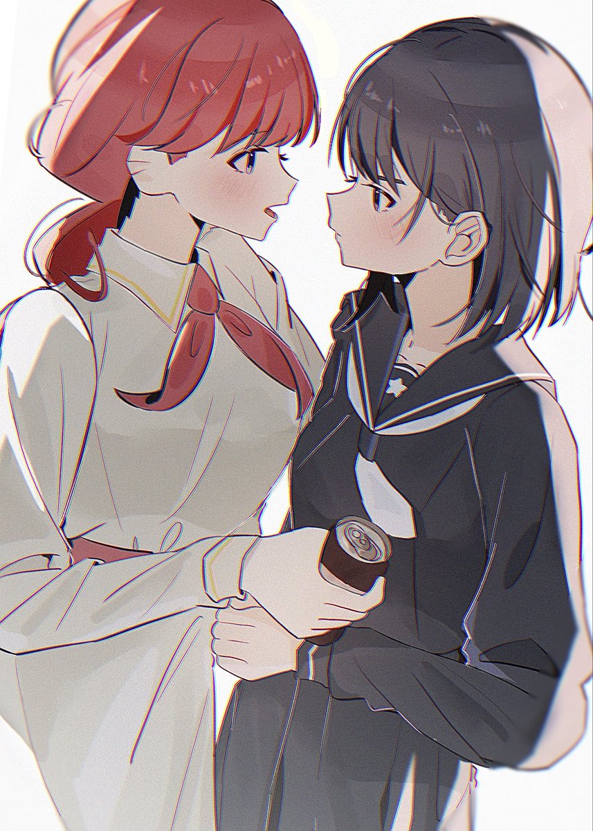 Touka127430's tweet photo. さよララ
🥊🧜‍♀️落書き
🧜‍♀️：「明日もㄧ緒に学校に行ける？」
🥊：「あかん」
🧜‍♀️：「お願い🥺」
🥊：「…どっか行かへんかったらええで」 https://t.co/aoD4SGknVv