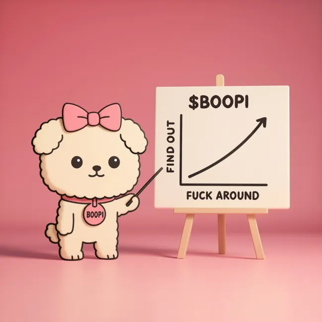 BoopiOnSOL's tweet photo. $BOOPI MFERS!🐶

FIND OUT &amp; FUCK AROUND $BOOPI MFERS!📈
GRAB A BAG OF $BOOPI &amp; SEND $BOOPI MFERS!🐶🚀

CA:
7fodN5Vn21kZdGfvA178ZNctqsZ2kCGVRHfFNEkboop

#BOOPI $BOOPI https://t.co/1DiGQnX5iU