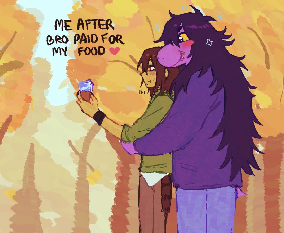 h1ghlighterjuic's tweet photo. #krusie #deltarune https://t.co/gpqScNeFBa