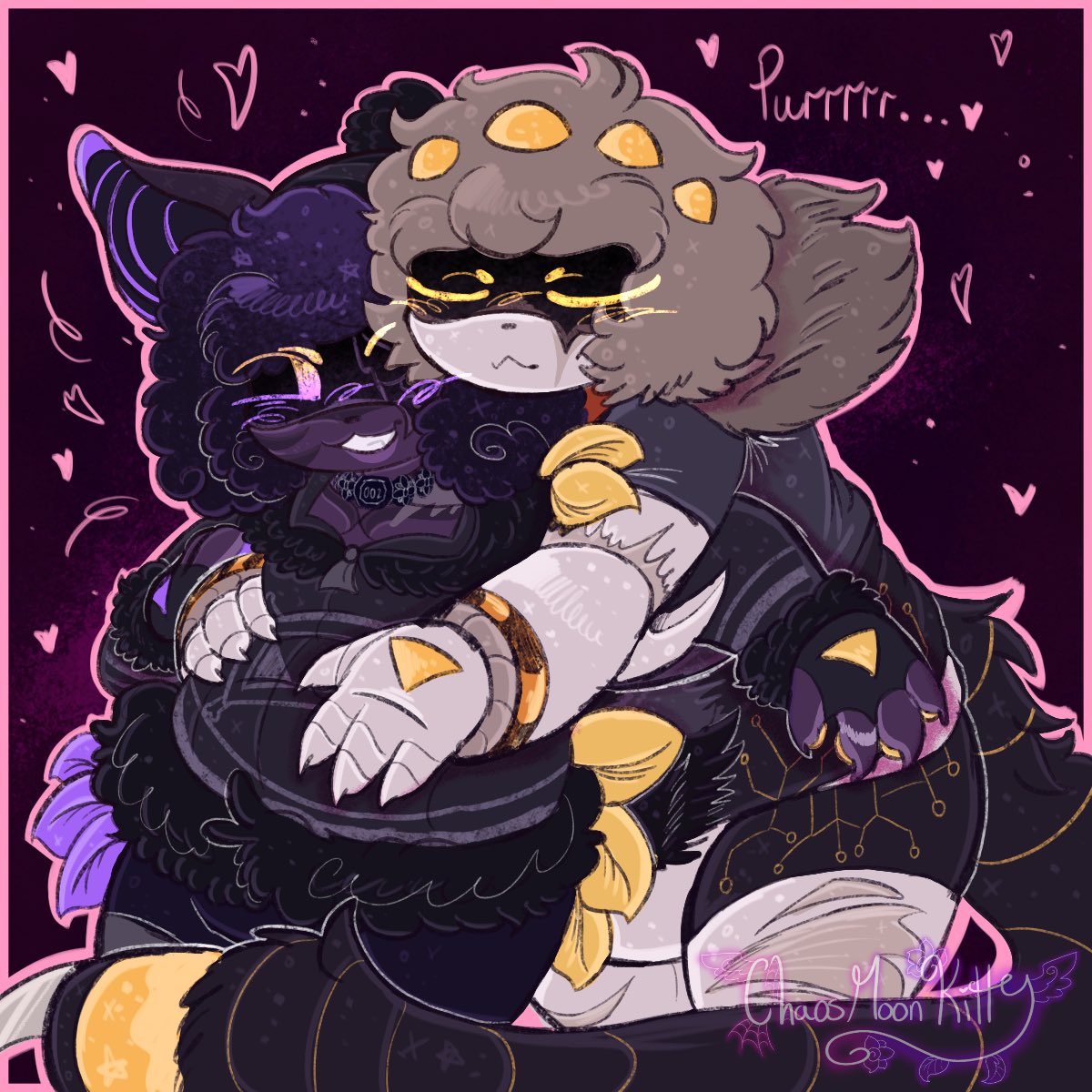 ChaosMoonKitty's tweet photo. MY HALF OF THE ART TRADE FOR @MDxOtta >:DD https://t.co/lIeCiJX2Rr