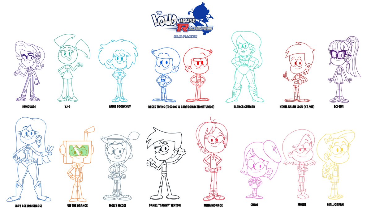 drift_loud's tweet photo. "TLH: Riders - DLC Characters"

This features new minor characters, various shows, OC's and NickToons characters crossing over with the world of TLH: Riders!

OC'S BELONG TO:
@felipe210707, cartoonactionstudios and @Raisha_GS 

#TheLoudHouse #TheLoudHousefanart #crossover https://t.co/mRO92dBq35