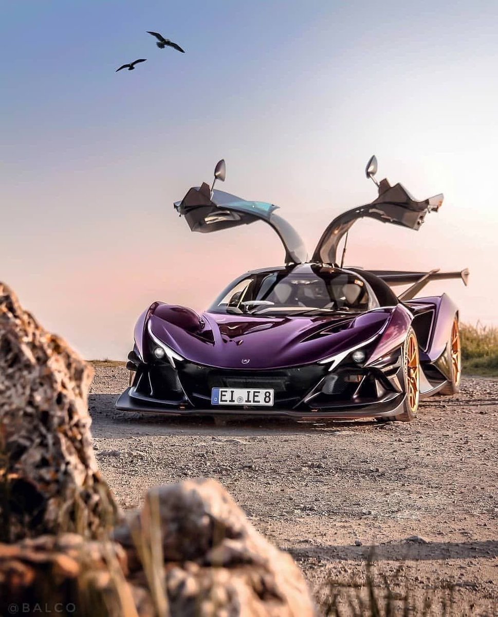 Radrxi19's tweet photo. Did you know? 🐉💜

The Apollo IE’s aggressive, organic design is heavily inspired by dragons and modern stealth fighter jets!
Only 10 units were produced worldwide, making this purple dragon one of the most exclusive hypercars in existence! 💎🏁
#ApolloIE #Hypercar https://t.co/UgZArwqcB3