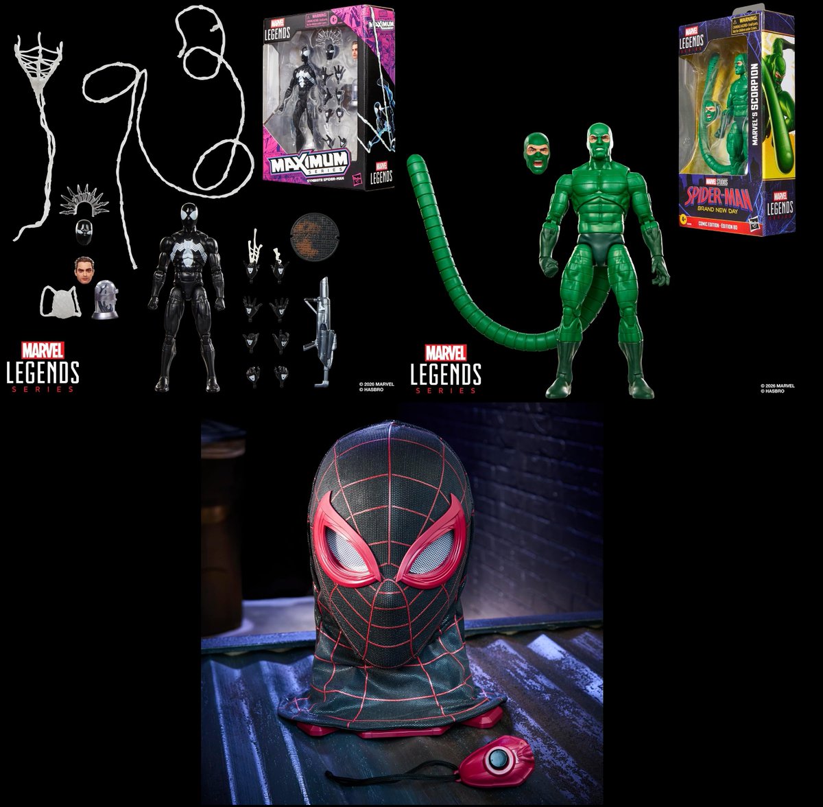 GeekyDealsDaily's tweet photo. ⏳PRE-ORDER⏳

📸 Marvel Legends Spider-Man Action Figures &amp; Mask

🔗 https://t.co/V3xcTEZTmb https://t.co/XHRd7EP06S