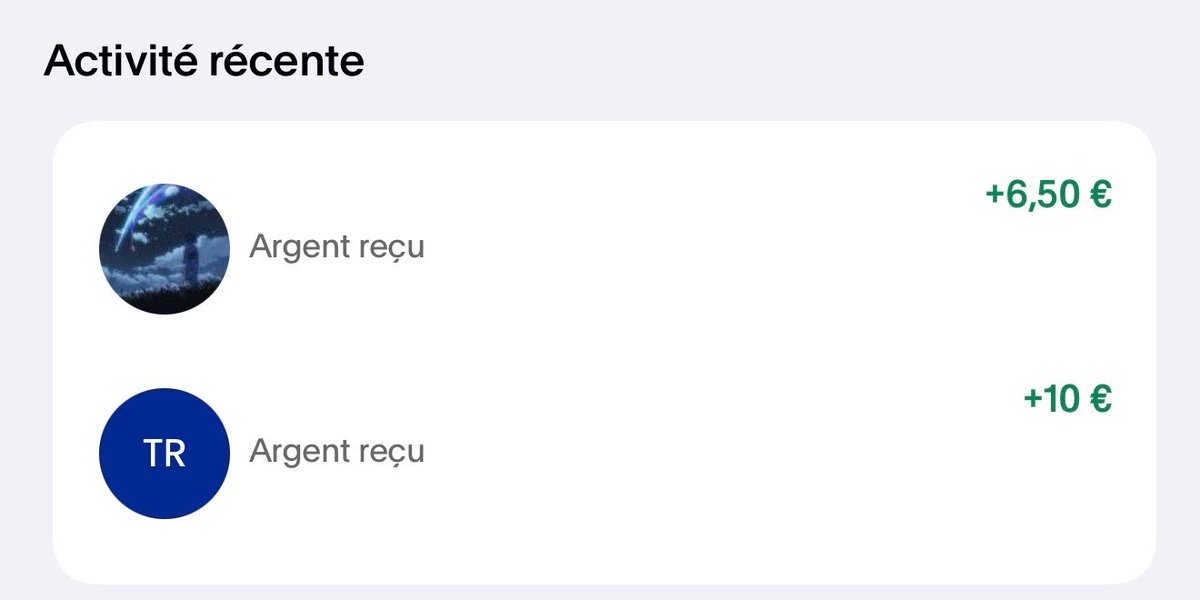azertyjuu's tweet photo. Ce que j’ai reçu ajrd avec le findom et +150€ que je vais avoir en espèce pcq Revolut a décidé de bug ajrd 🥲 https://t.co/L6tB9kyzRz