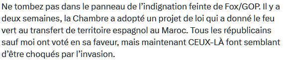 Spoty40's tweet photo. @anatolium "la Chambre a adopté un projet de loi qui a donné le feu vert au transfert de territoire espagnol au Maroc", c'est possible de faire ça ??!!??
https://t.co/f985Ox5C07 https://t.co/xPlyzXMqVE